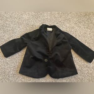 First impressions velvet blazer
